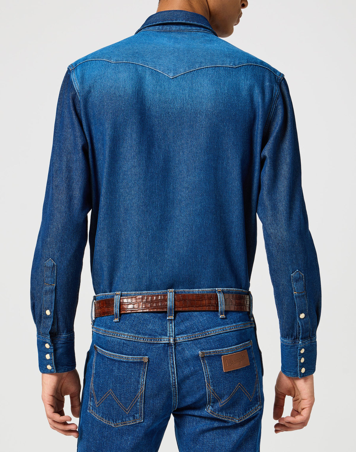 Easy Belt in Embossed Alligator