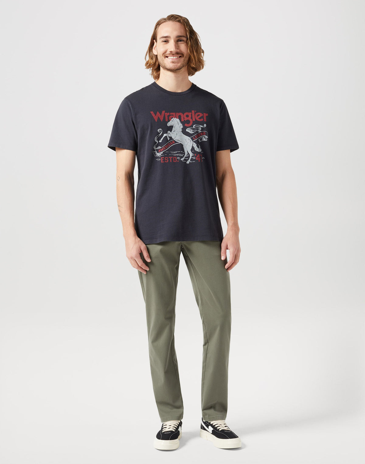 Texas Slim Low Stretch in Dusty Olive