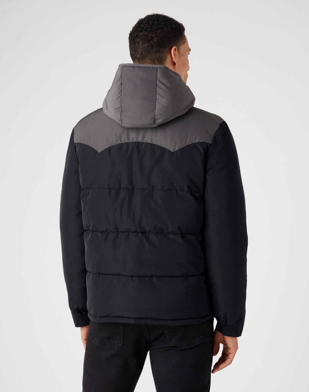 Puffer Jacket in Black