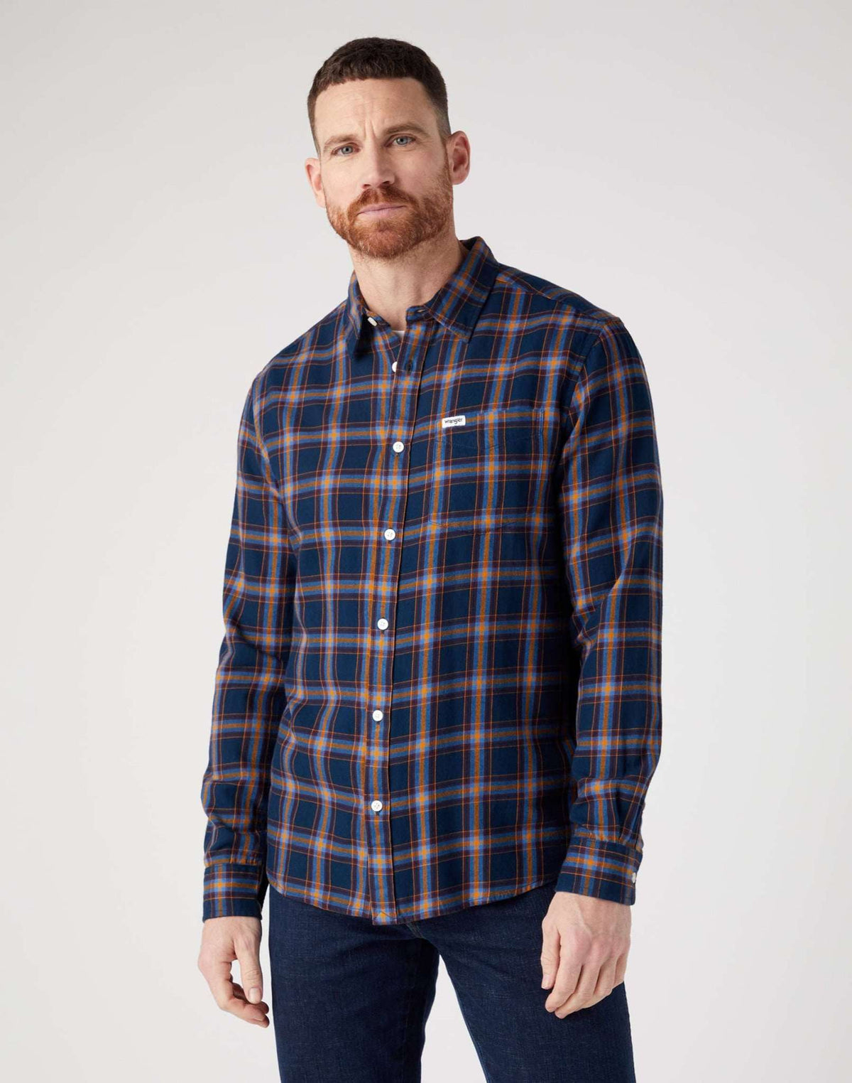 1 Pocket Shirt in Navy