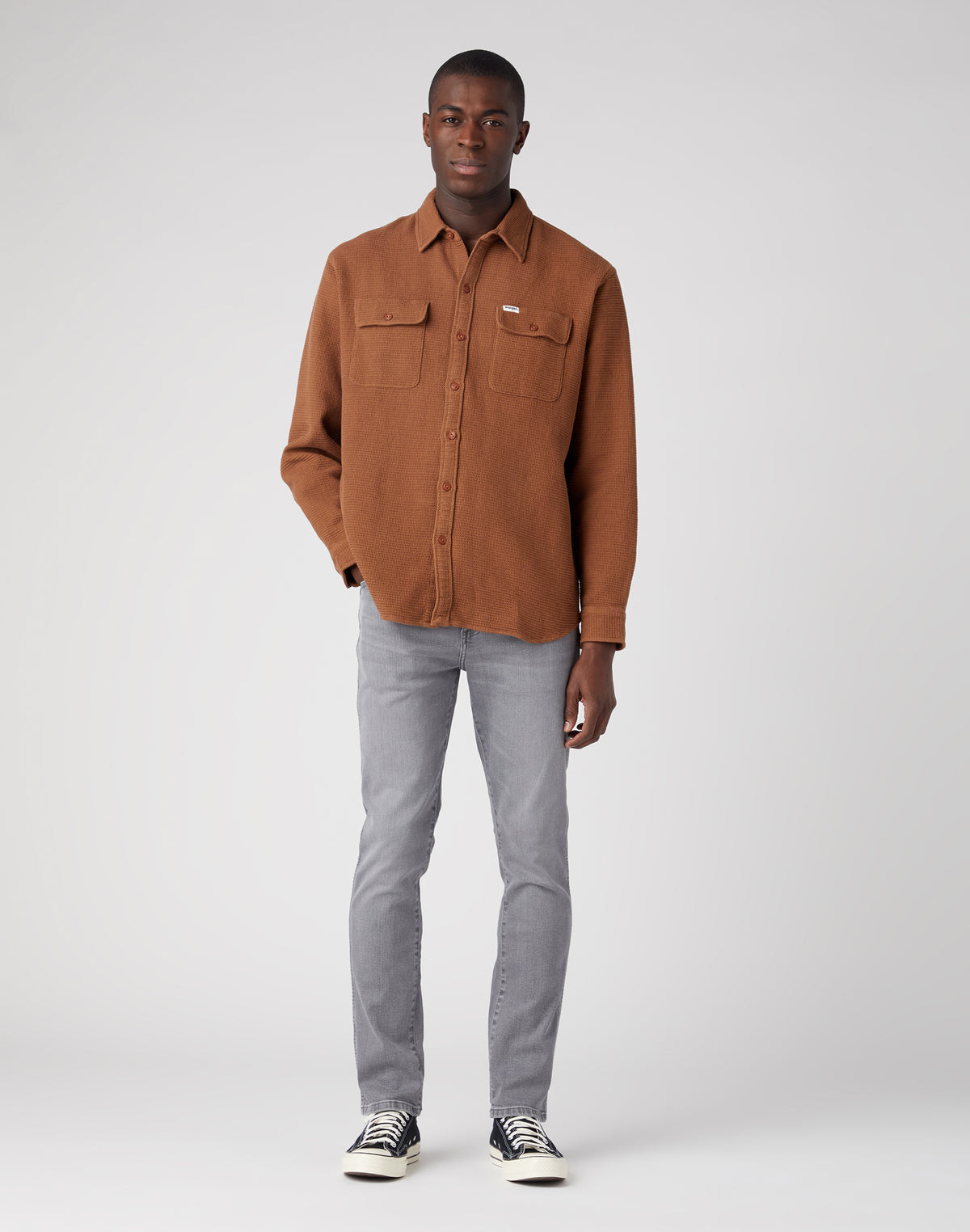 Overshirt in Toffee