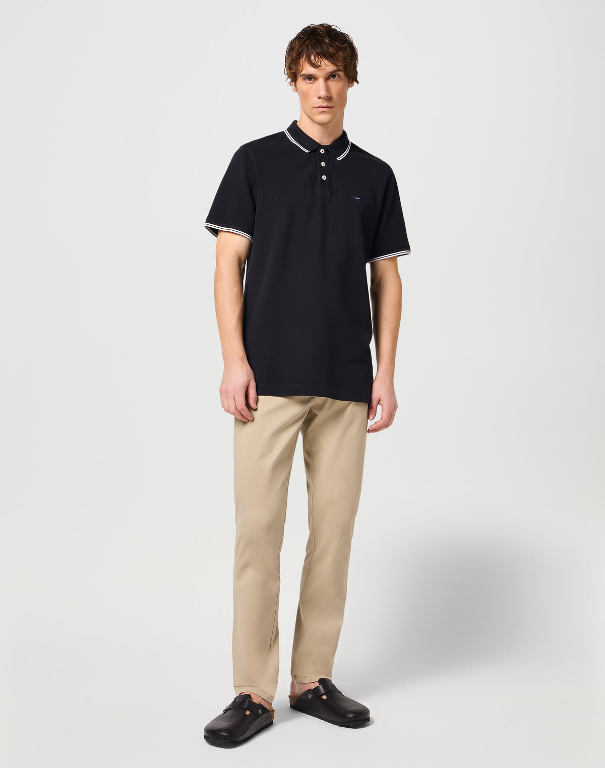 Polo Shirt in Black