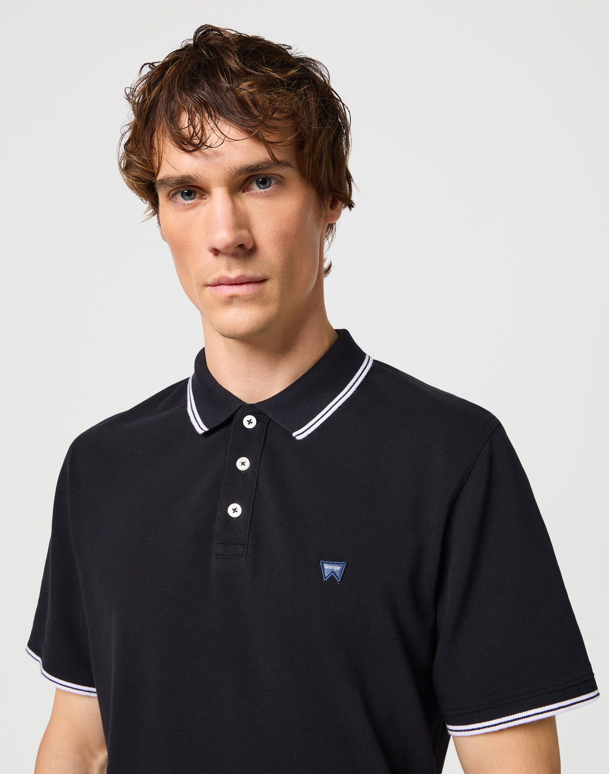 Polo Shirt in Black