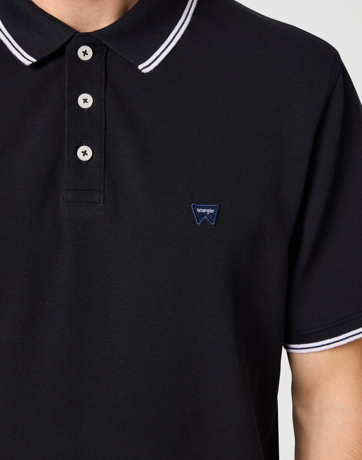 Polo Shirt in Black