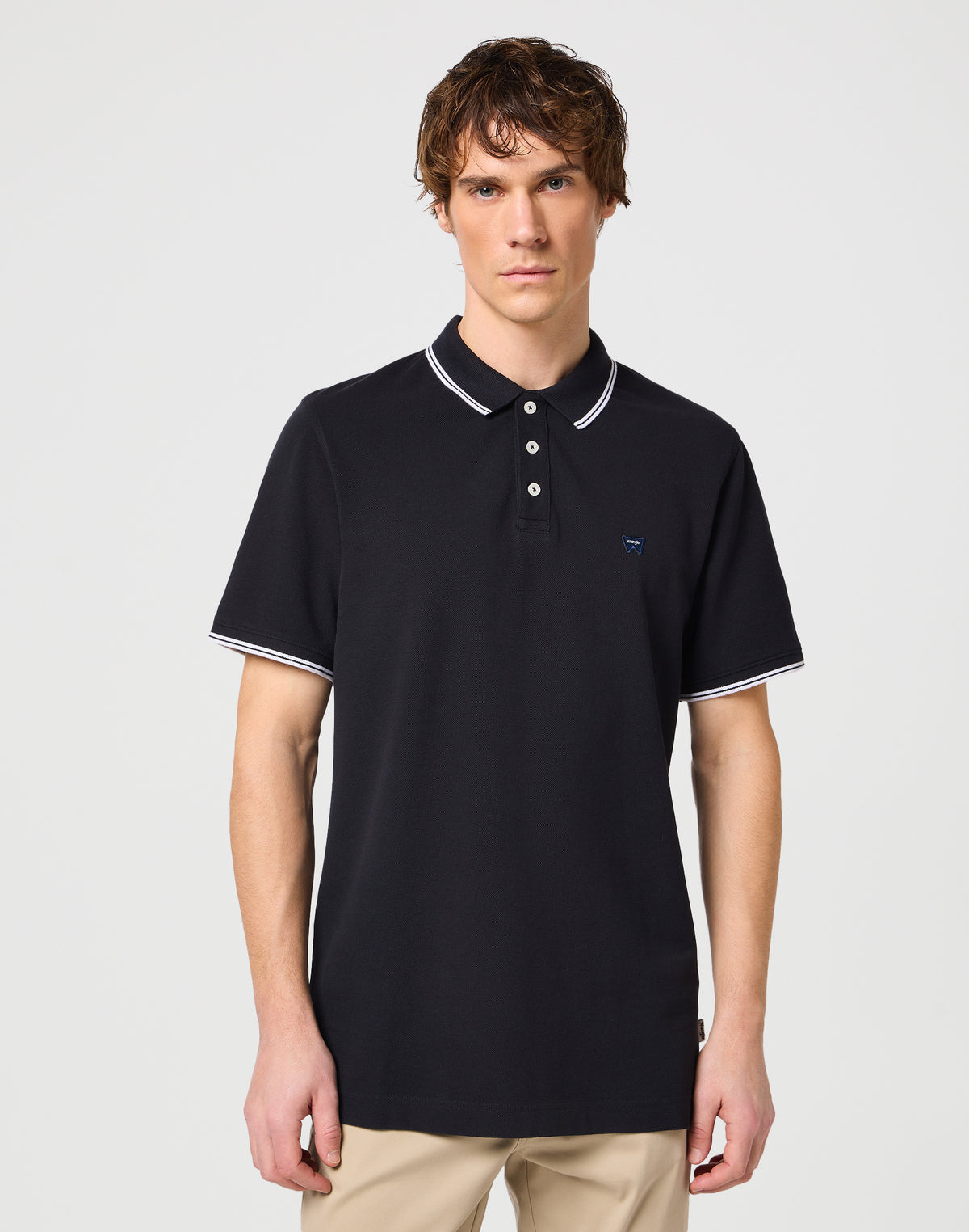 Polo Shirt in Black