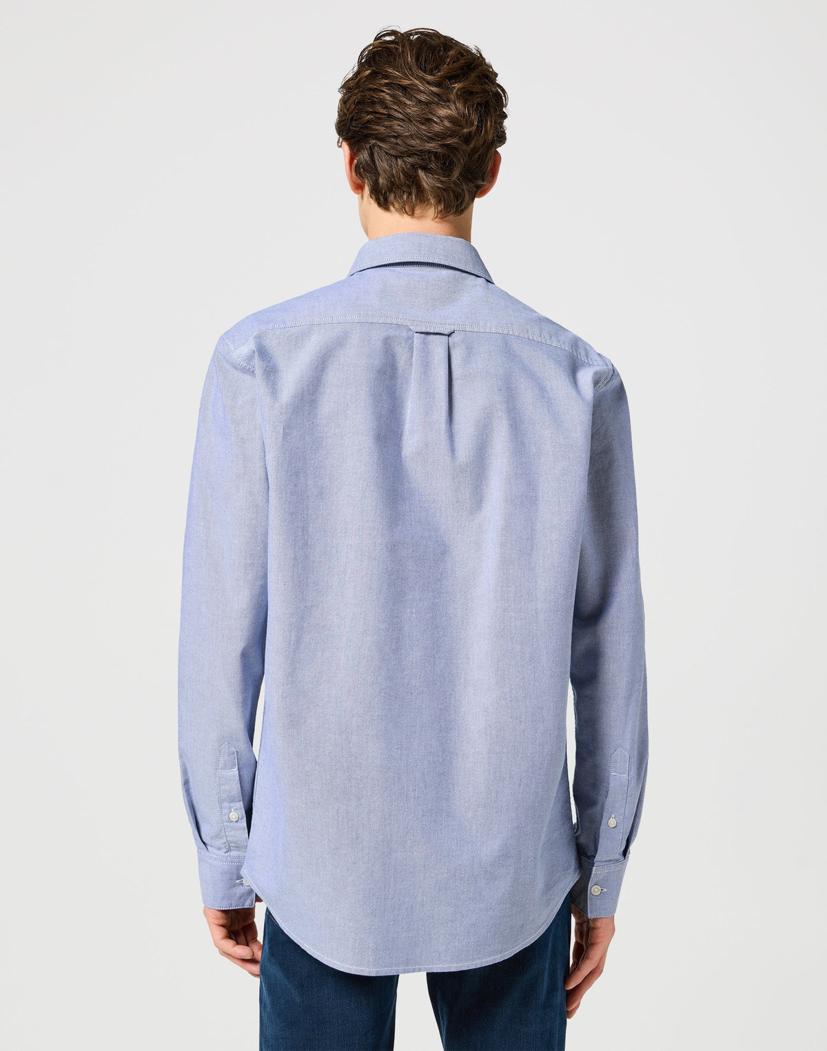 LS Shirt in Oxford Blue