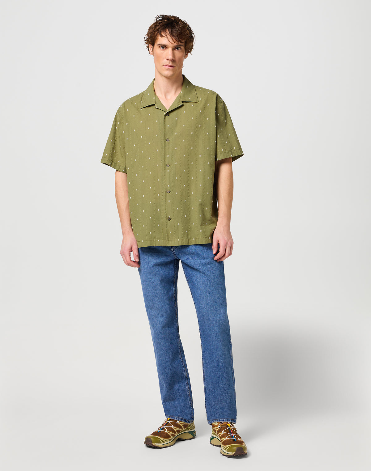 Resort Shirt in Dusty Olive