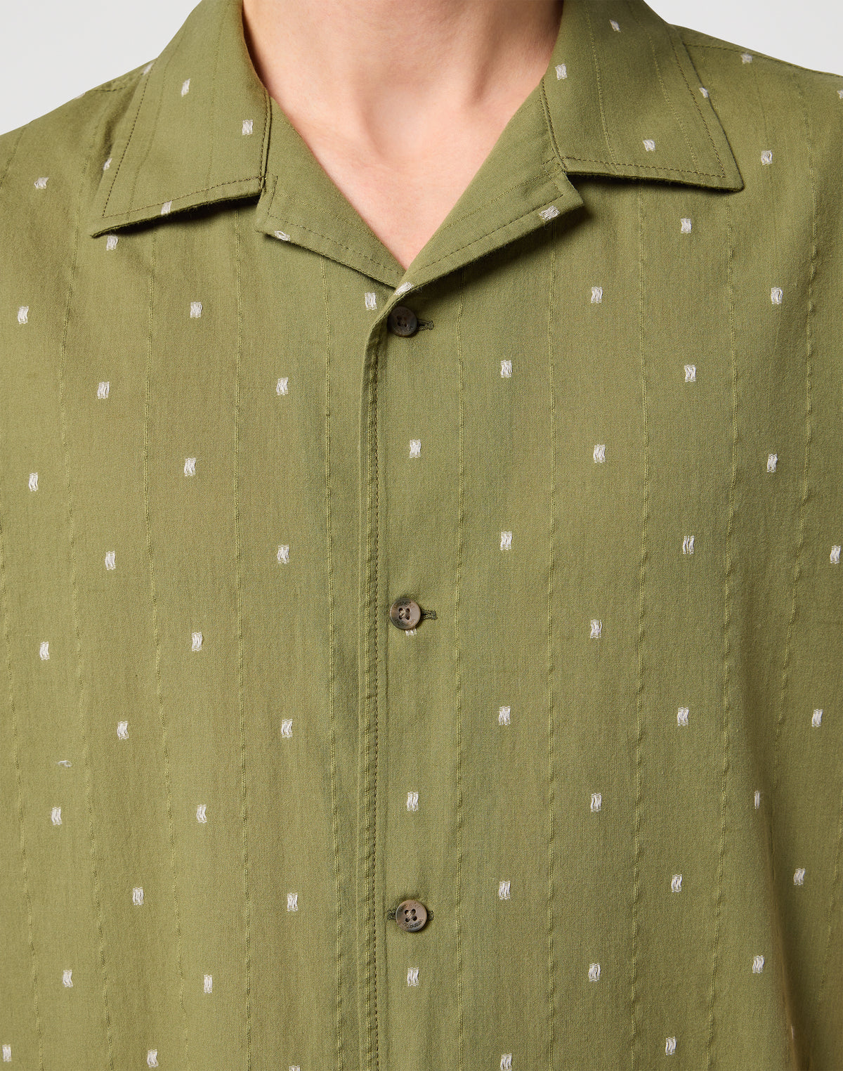 Resort Shirt in Dusty Olive
