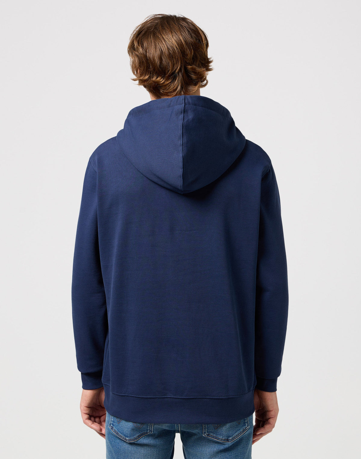 Sign Off Hoodie in Navy