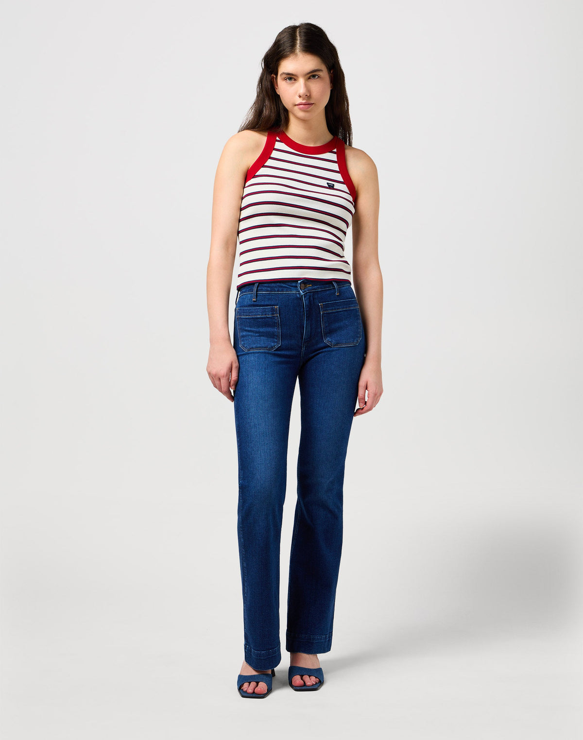 Flare in Dark Wash