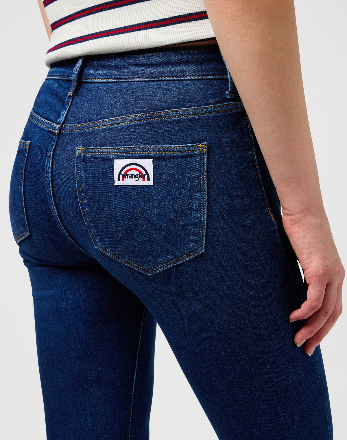 Flare in Dark Wash