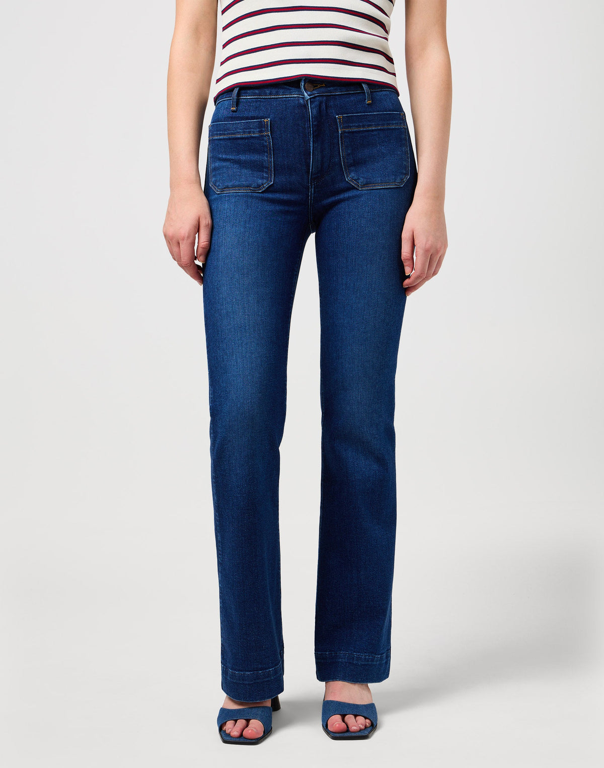 Flare in Dark Wash