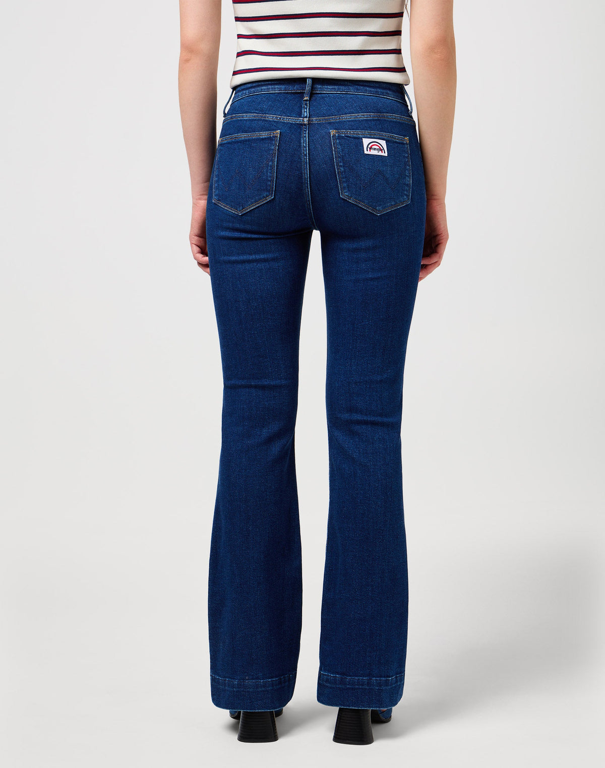 Flare in Dark Wash