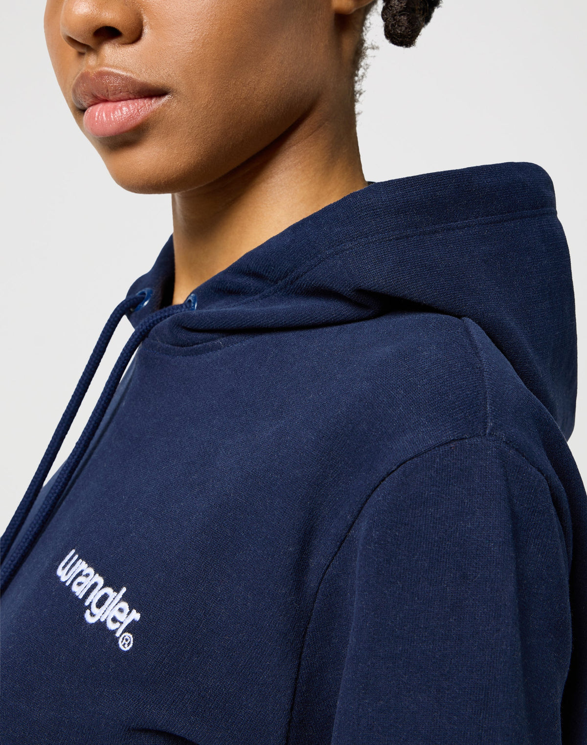 Regular Hoodie in Navy