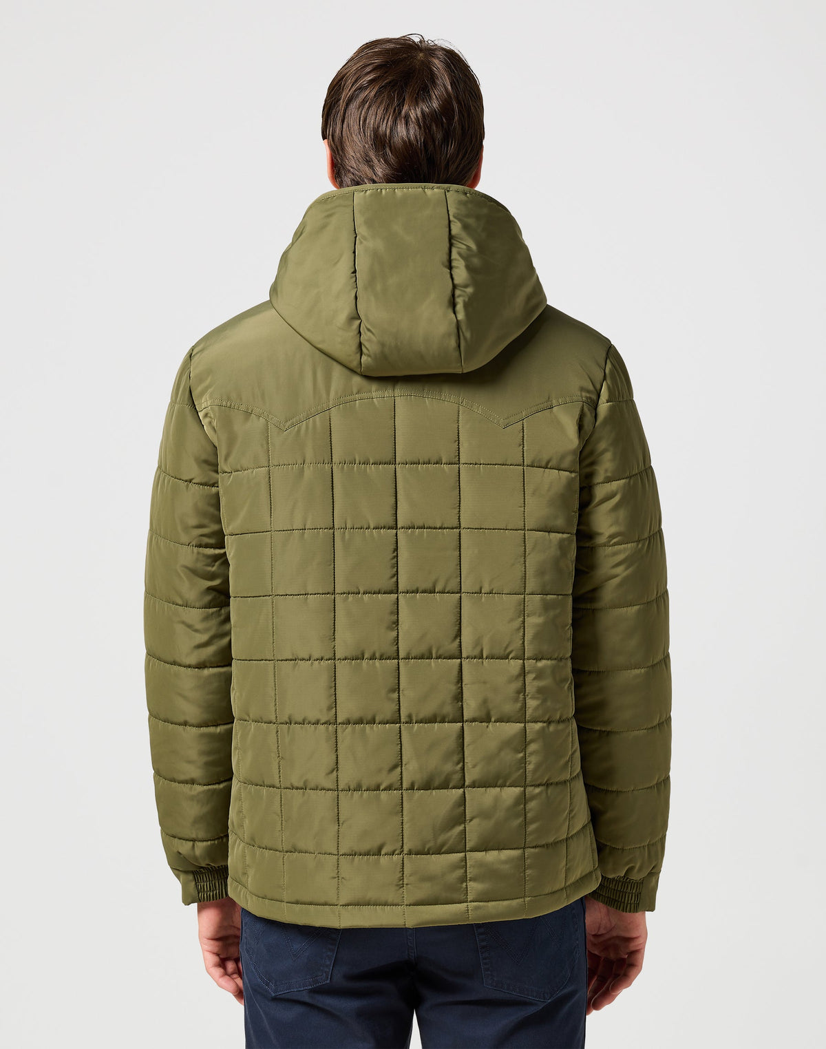 Transitional Puffer in Ivy Green