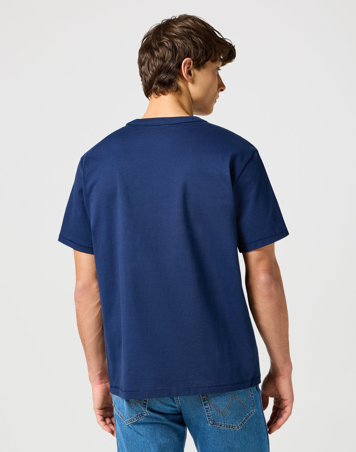 Shortleeves Solid Tee in Navy