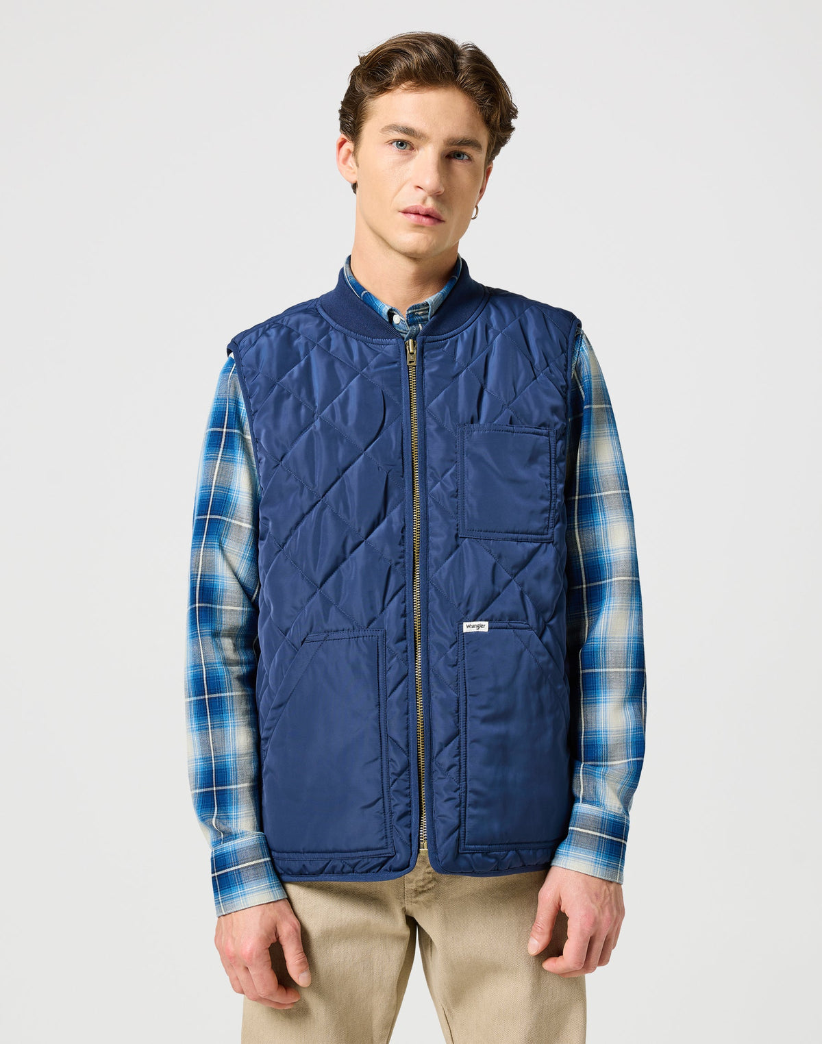 Elevated Vest in Navy