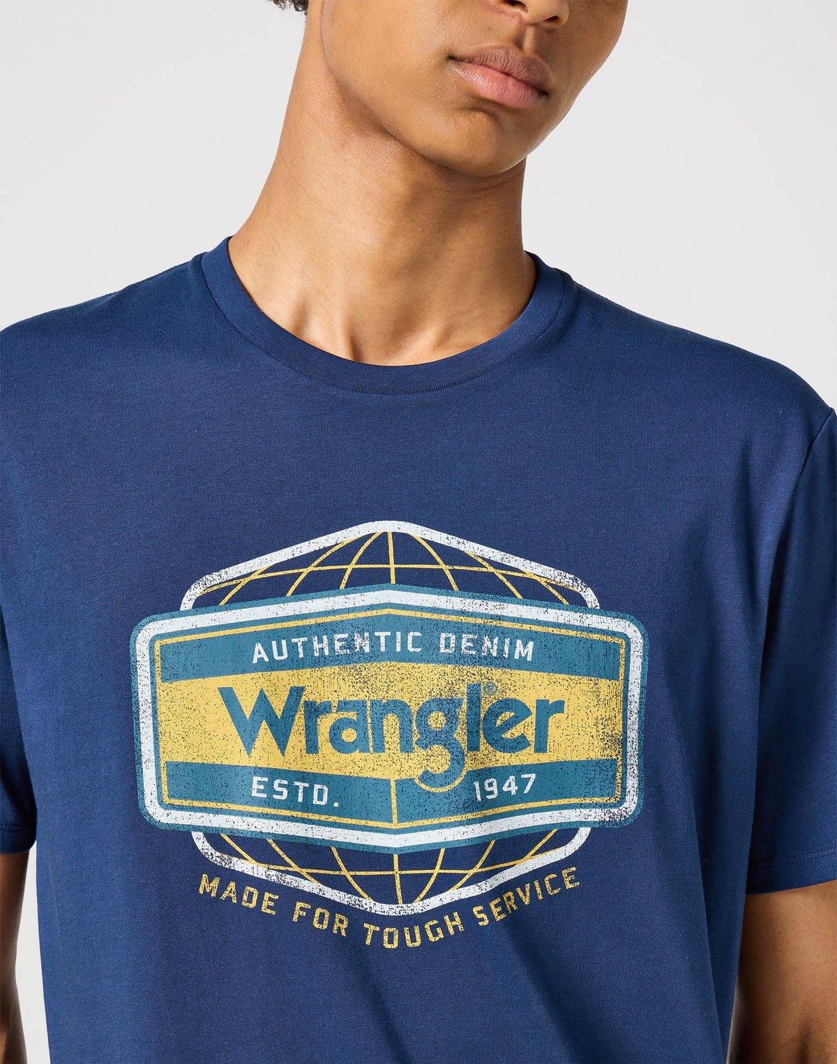 Americana Tee in Navy