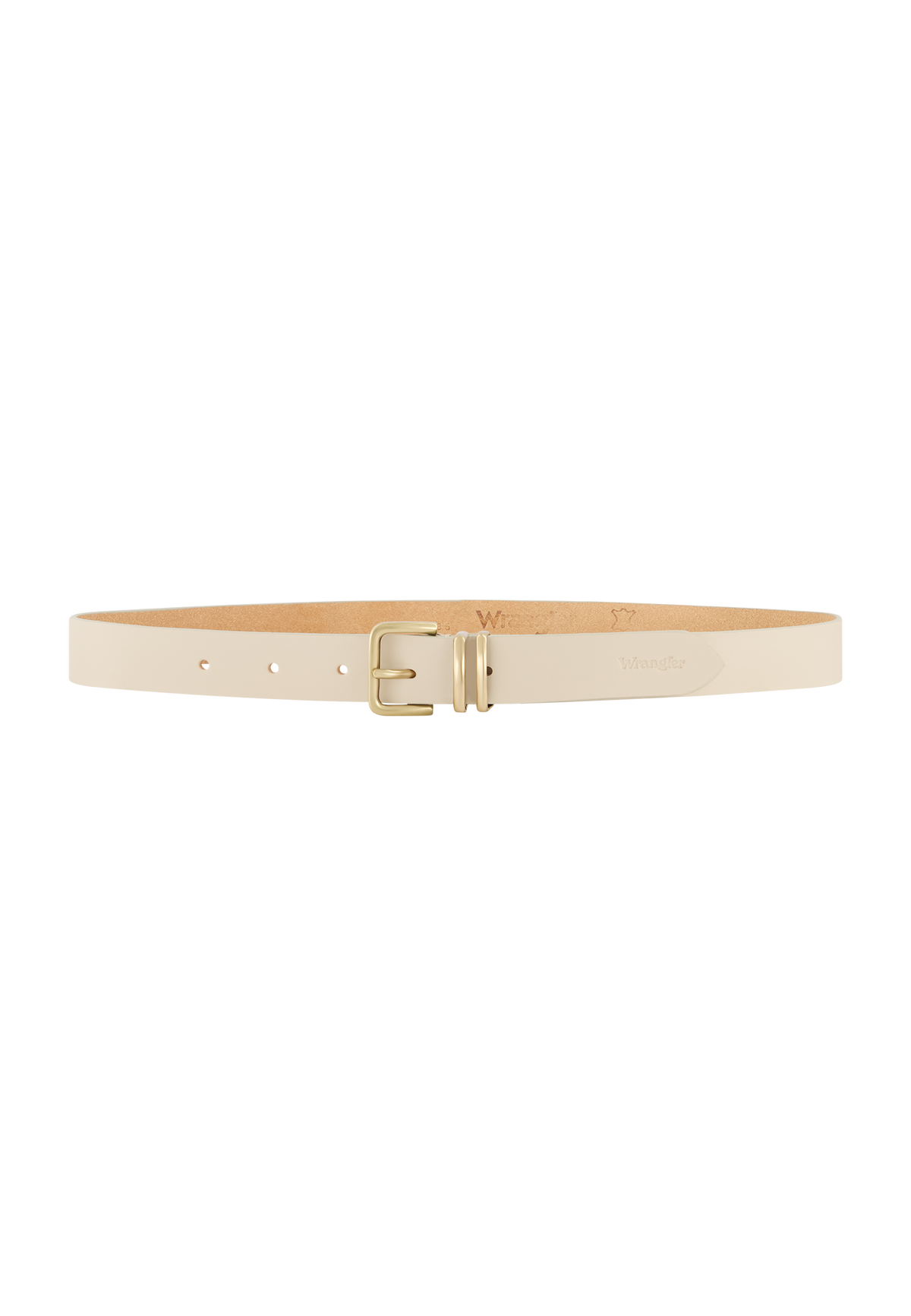 Double Up Belt in Cream