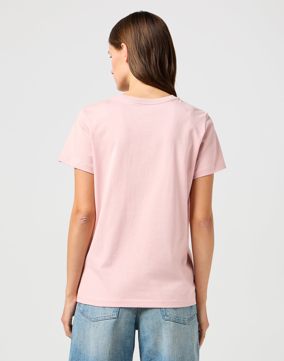Regular Tee in Silver Pink