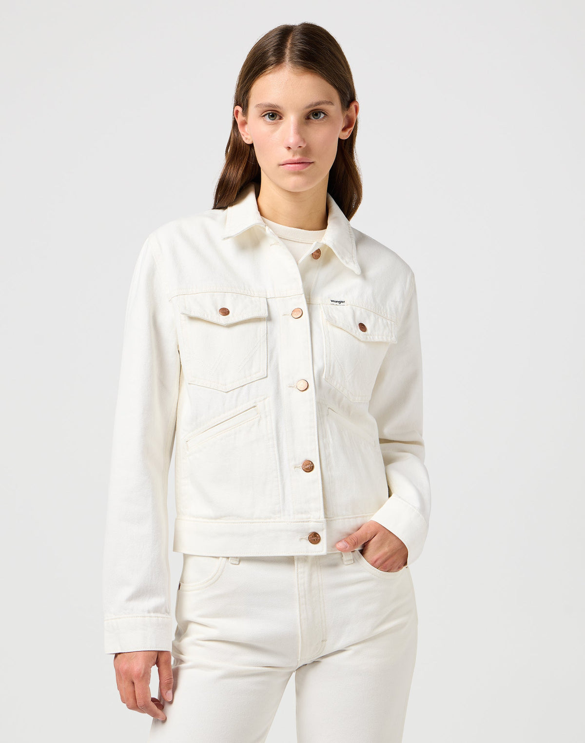 Heritage Jacket in Worn White