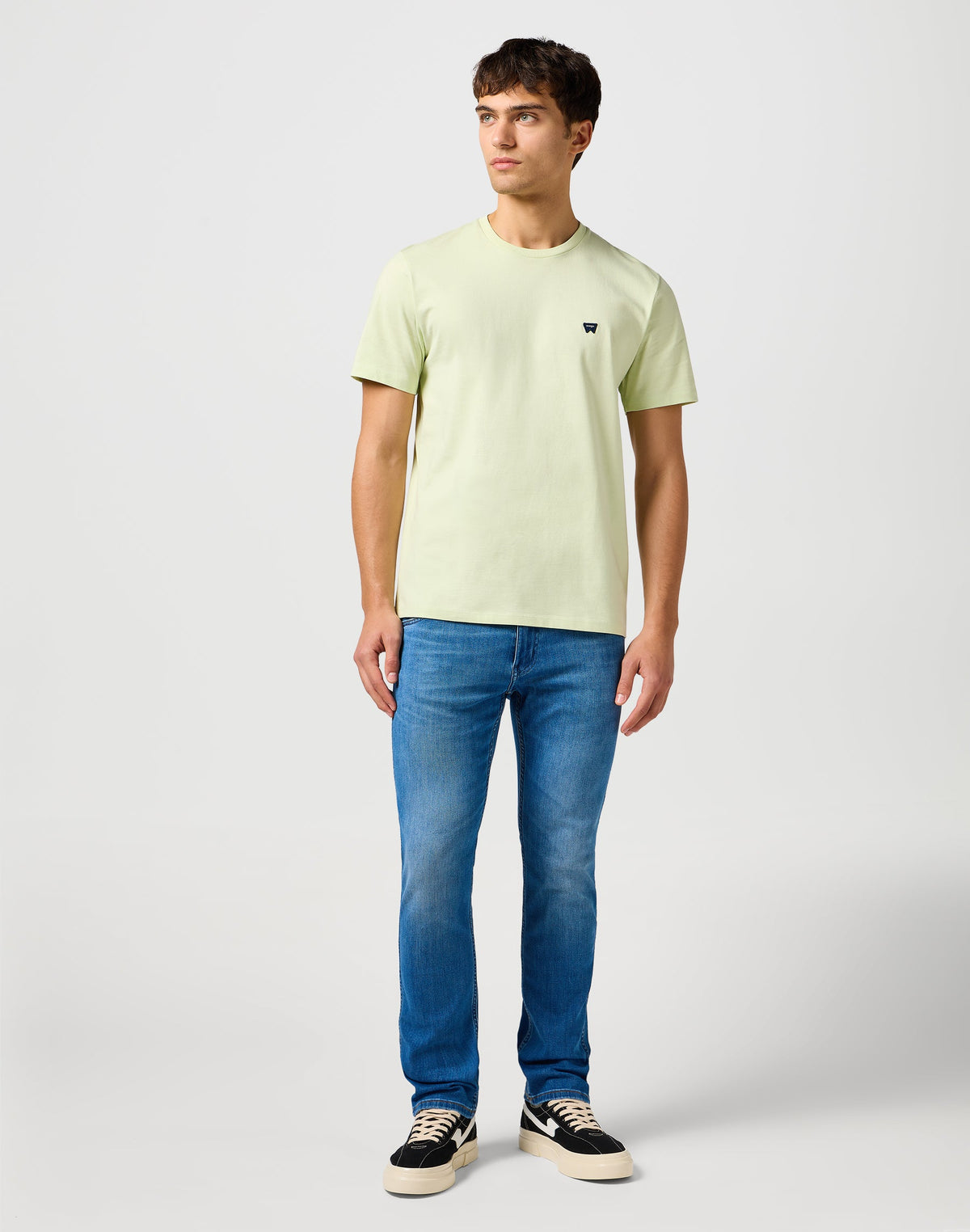 Sign Off Tee in Seafoam Green