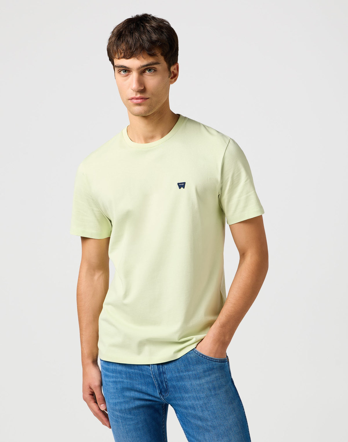 Sign Off Tee in Seafoam Green