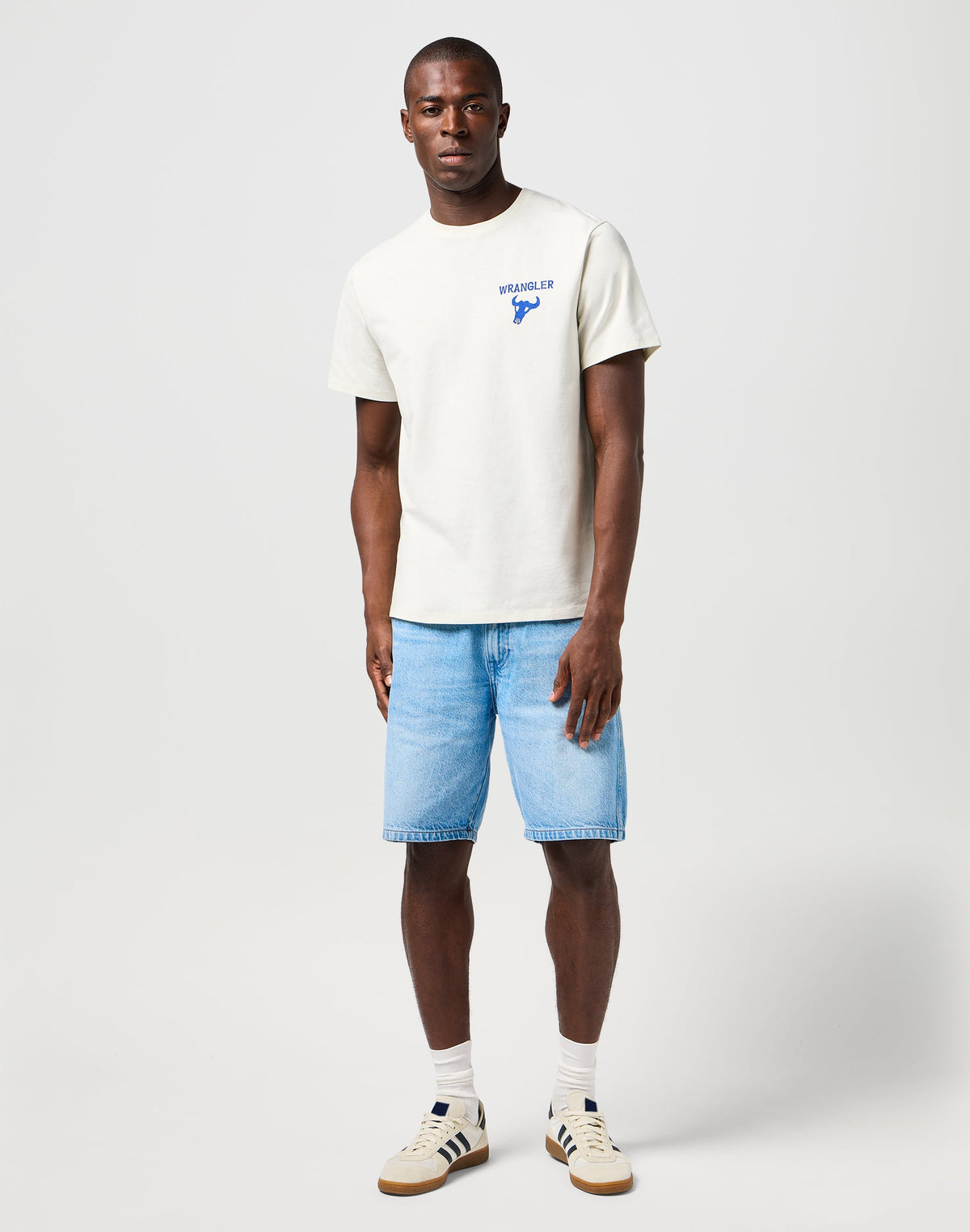 Graphic Tee in Vintage White