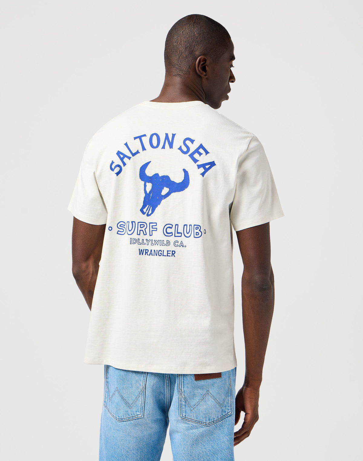 Graphic Tee in Vintage White