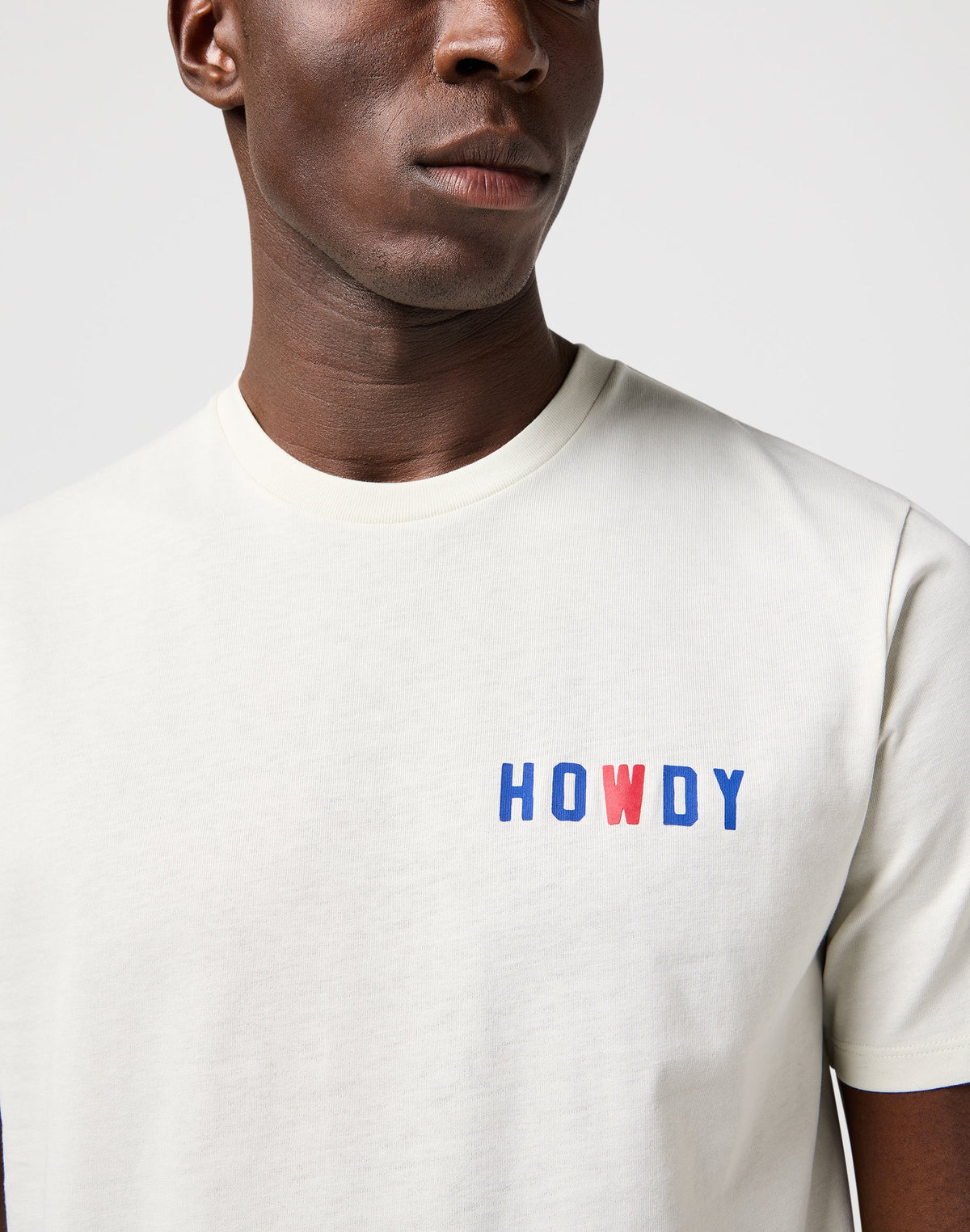 Small Graphic Tee in Vintage White