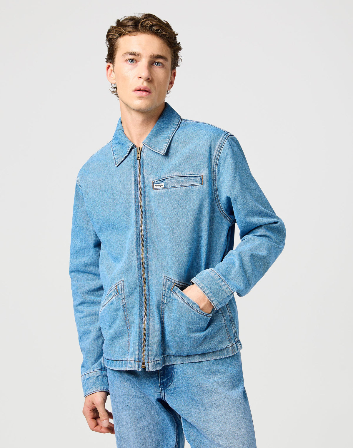 Rodeo Utility Jacket in Bohemian Blue