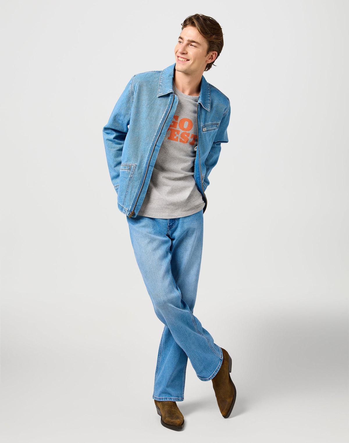 Rodeo Utility Jacket in Bohemian Blue