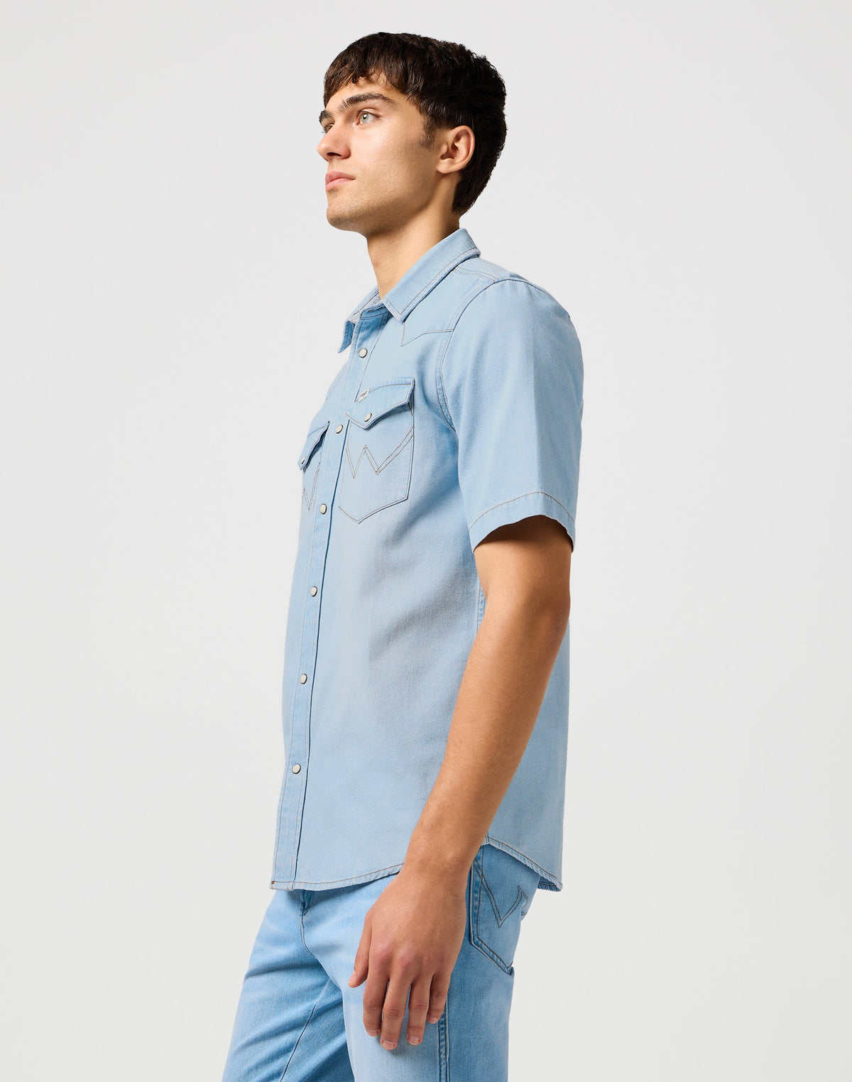 Ss Western Shirt in Authentic Tint
