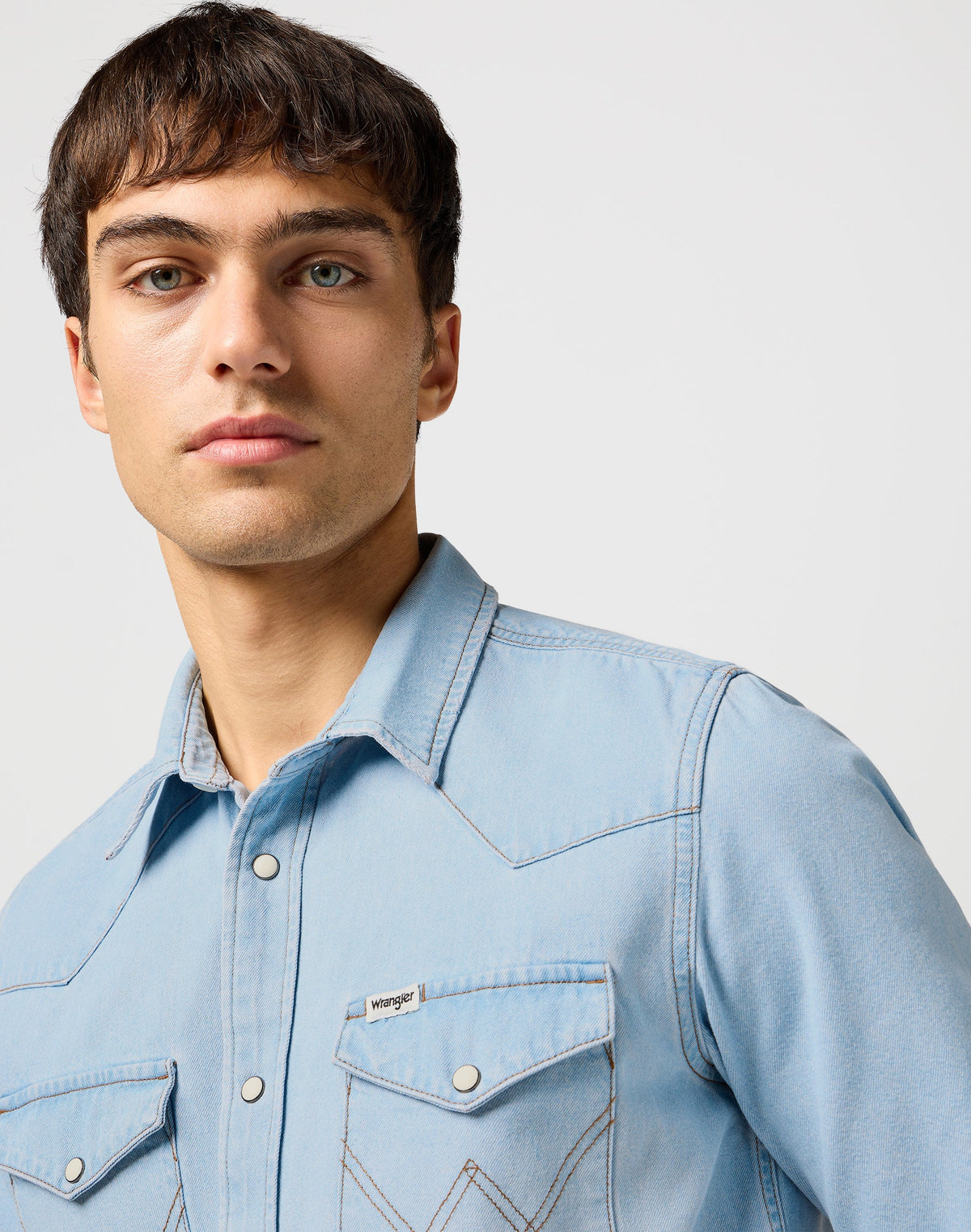 Ss Western Shirt in Authentic Tint