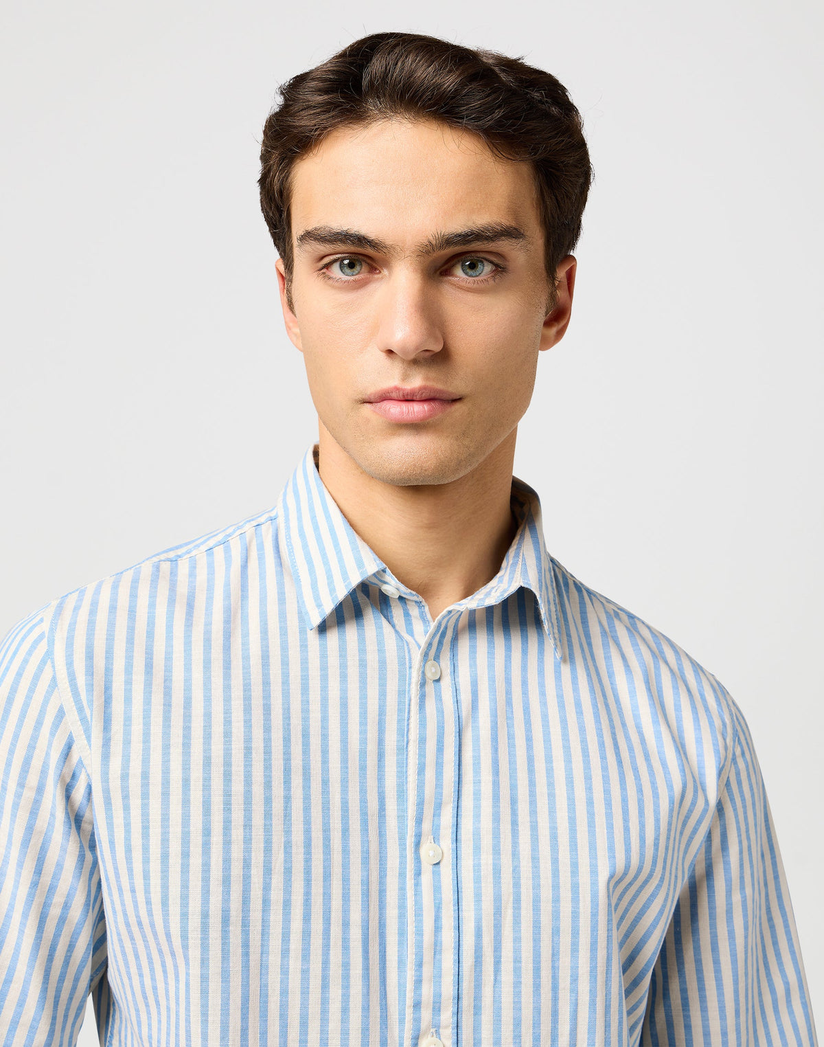 Ss Shirt in Pacific Stripe