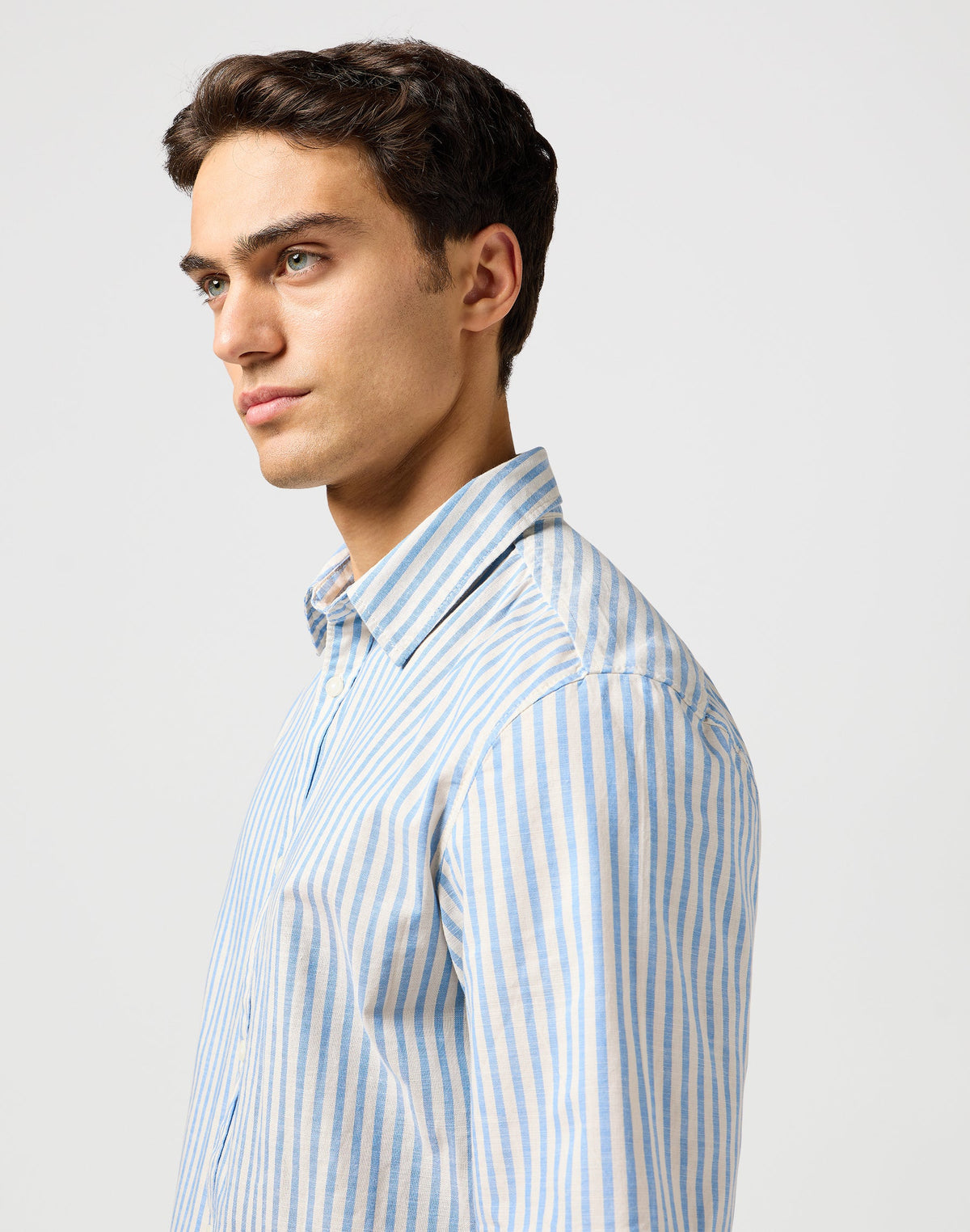 Ss Shirt in Pacific Stripe