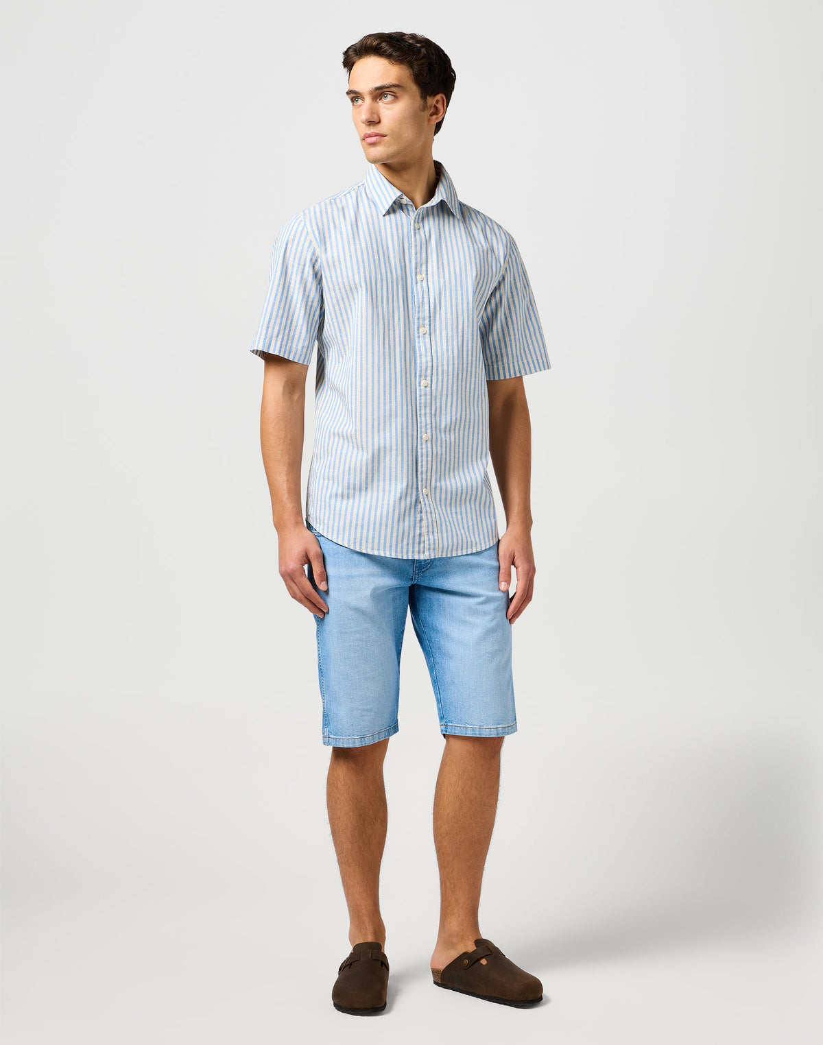 Ss Shirt in Pacific Stripe