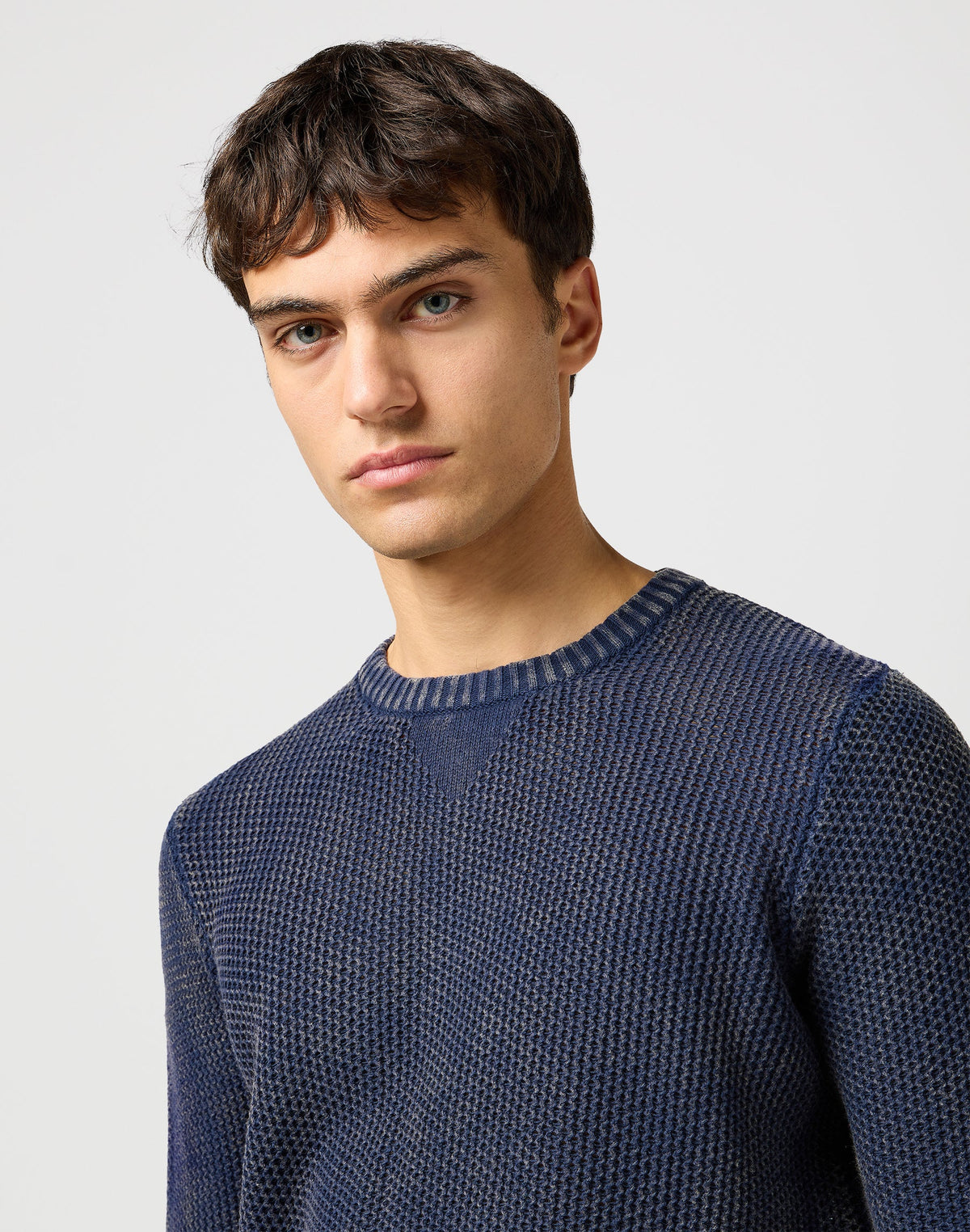 Crewneck Sweater in Navy