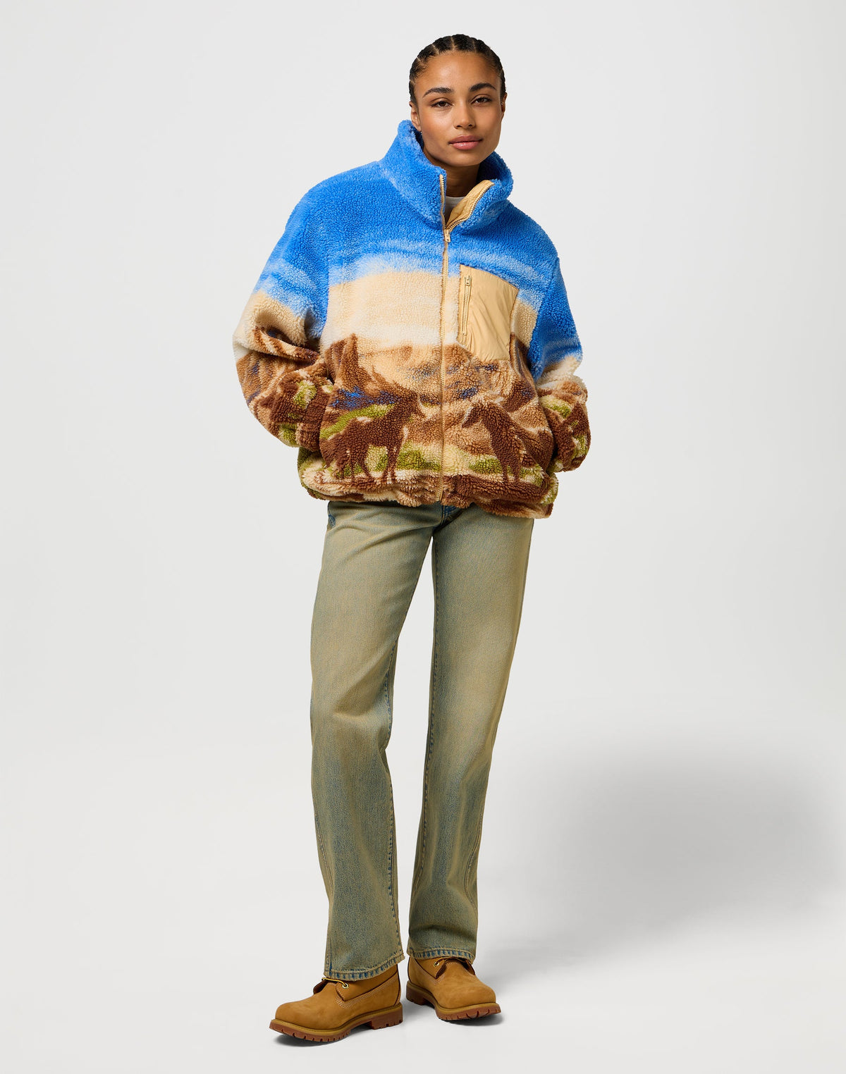 Transitional Fleece in Canyon