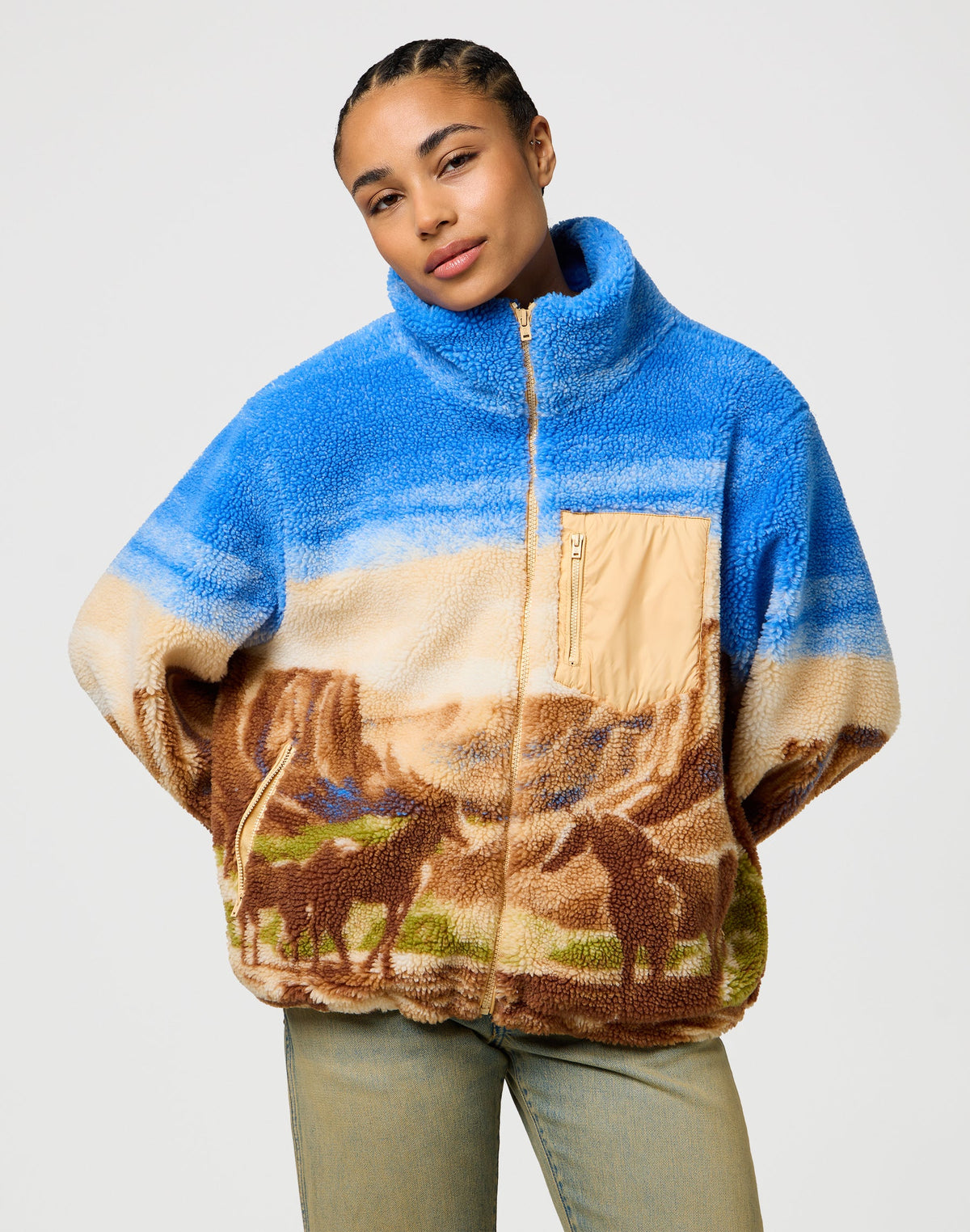 Transitional Fleece in Canyon
