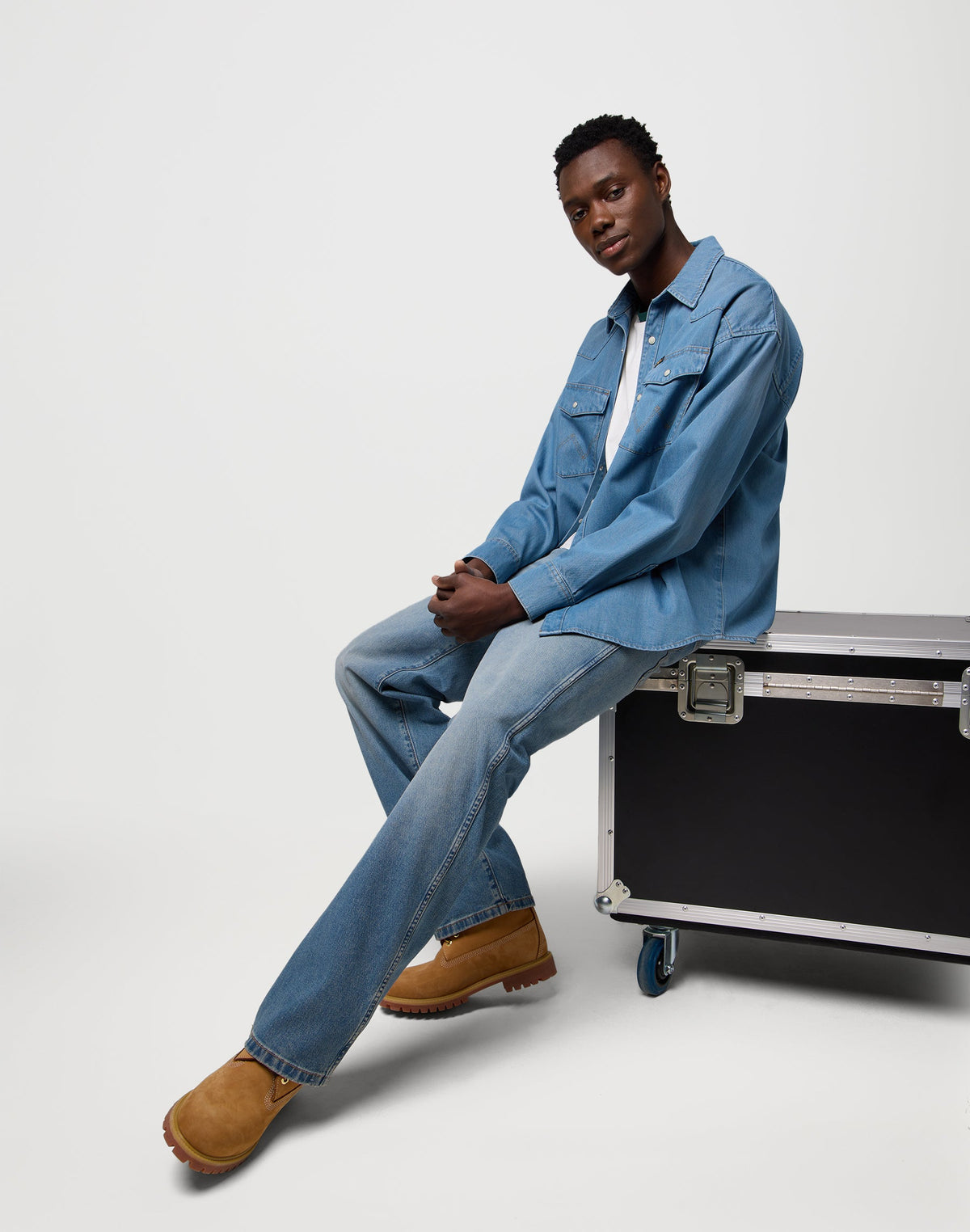 Loose Straight in Authentic Medium