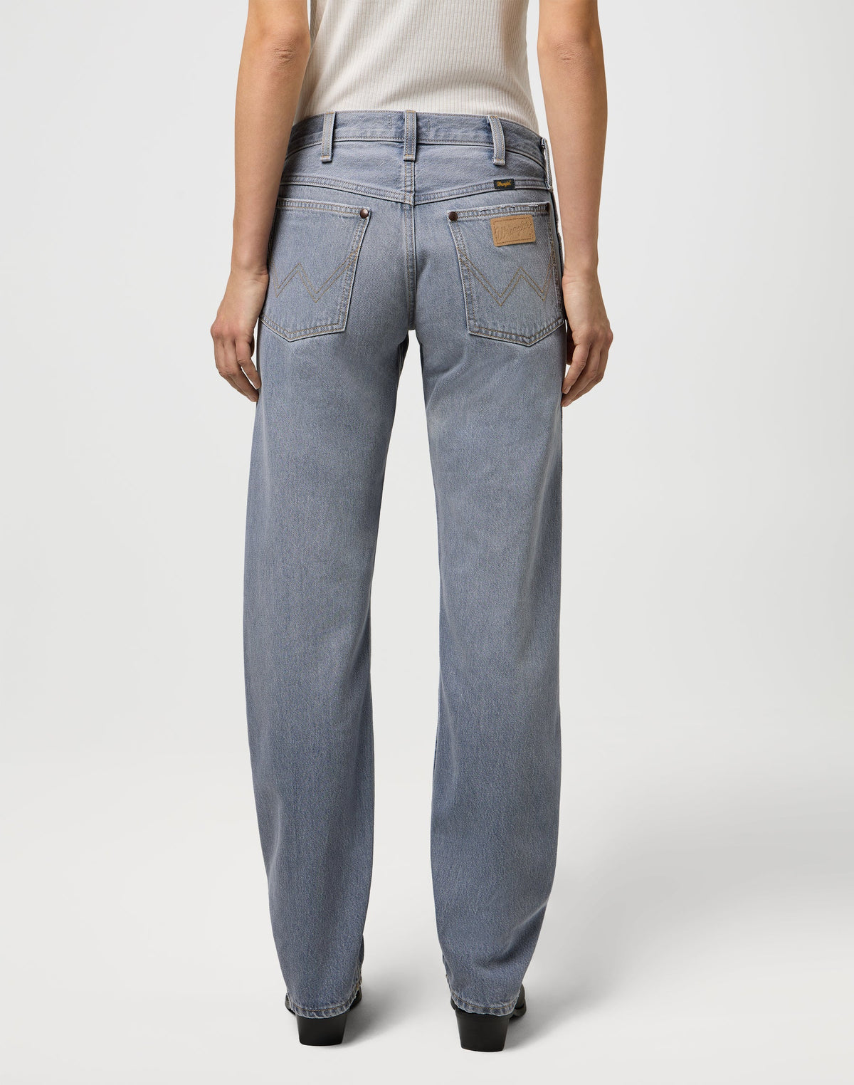 Low Rise Cowboy Jean in Haute Haze