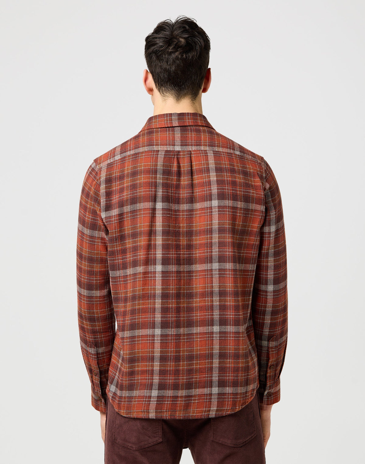 1 Pkt Flannel Shirt in Fired Brick