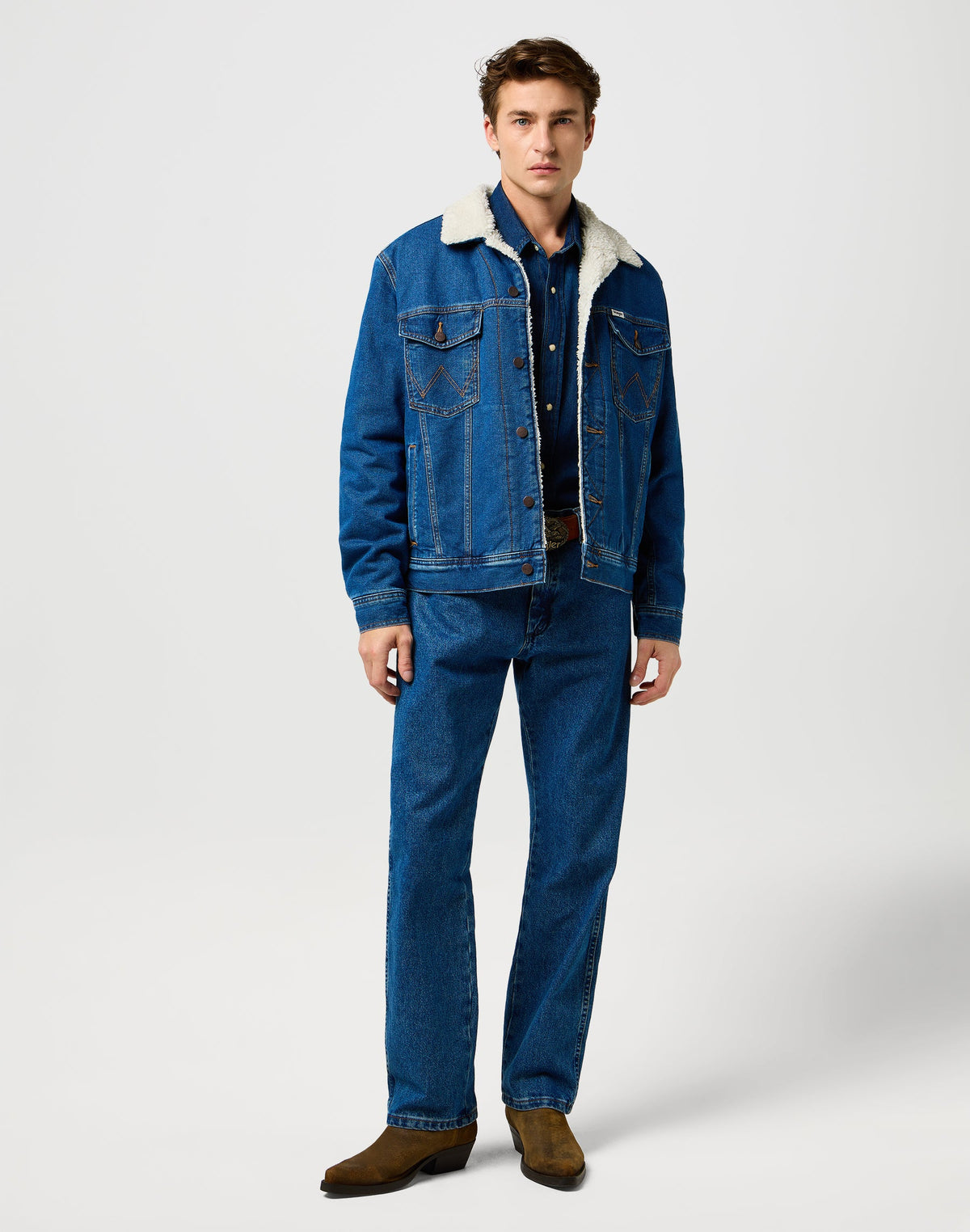 Sherpa Classic Jacket in Mid Stone