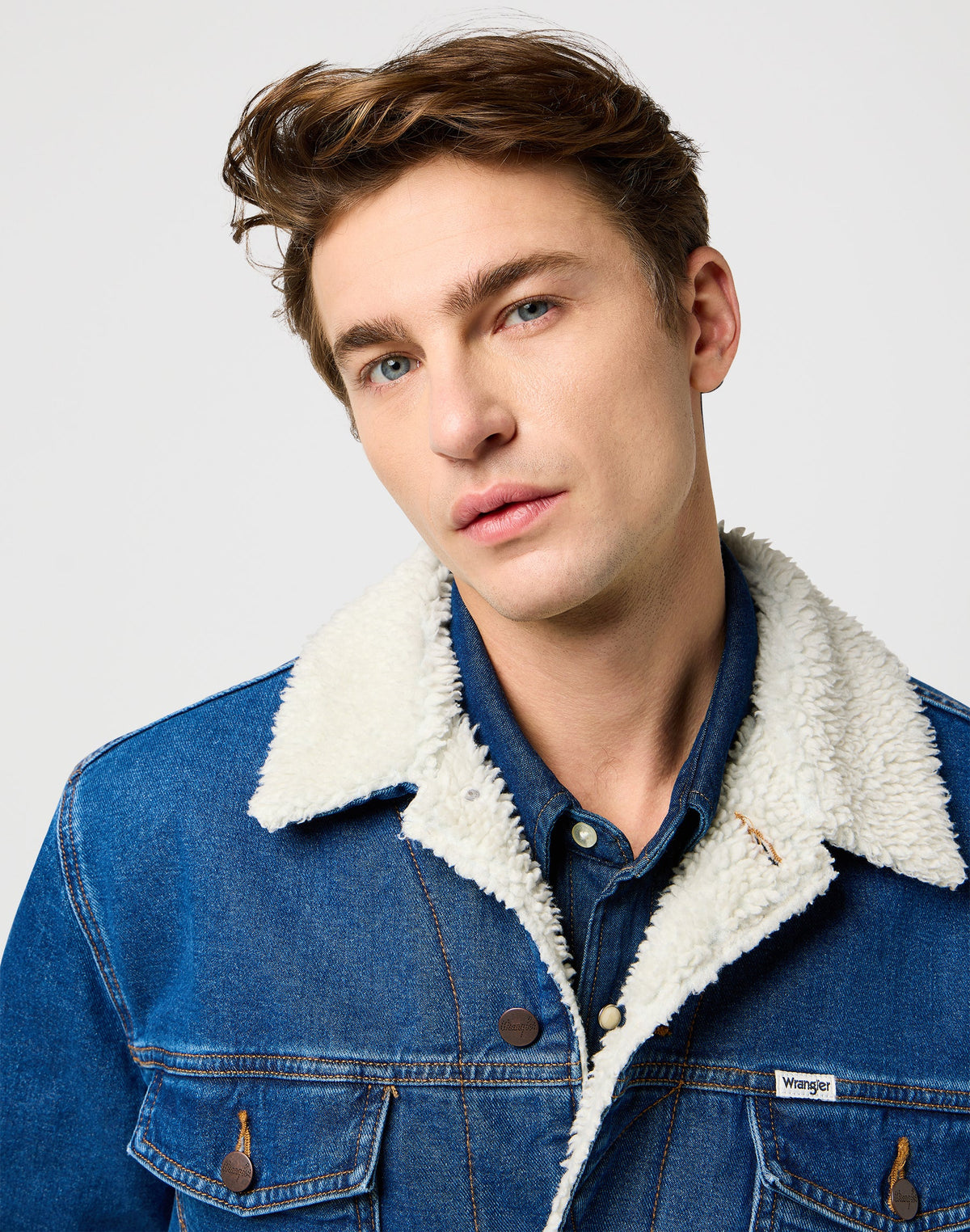 Sherpa Classic Jacket in Mid Stone