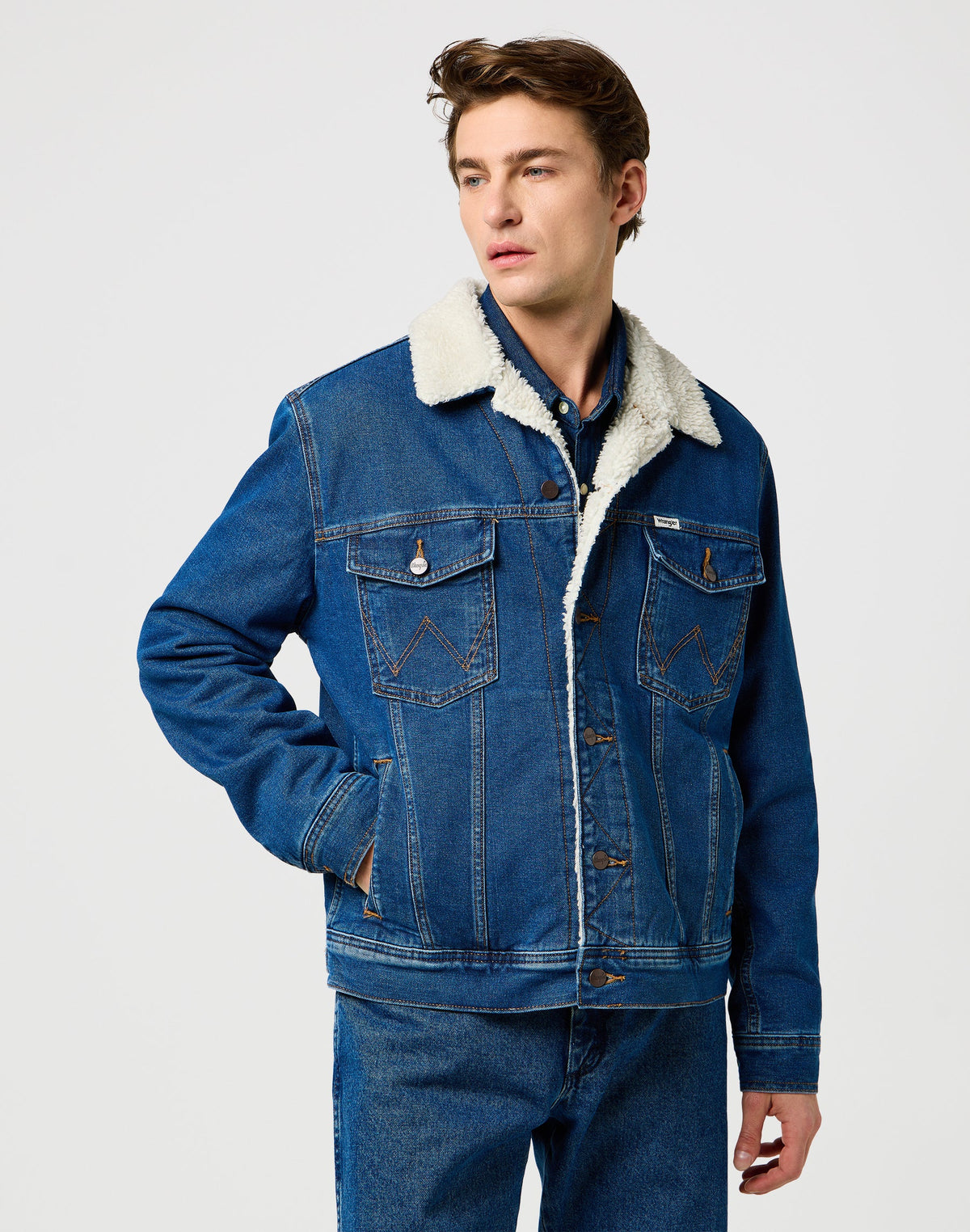 Sherpa Classic Jacket in Mid Stone