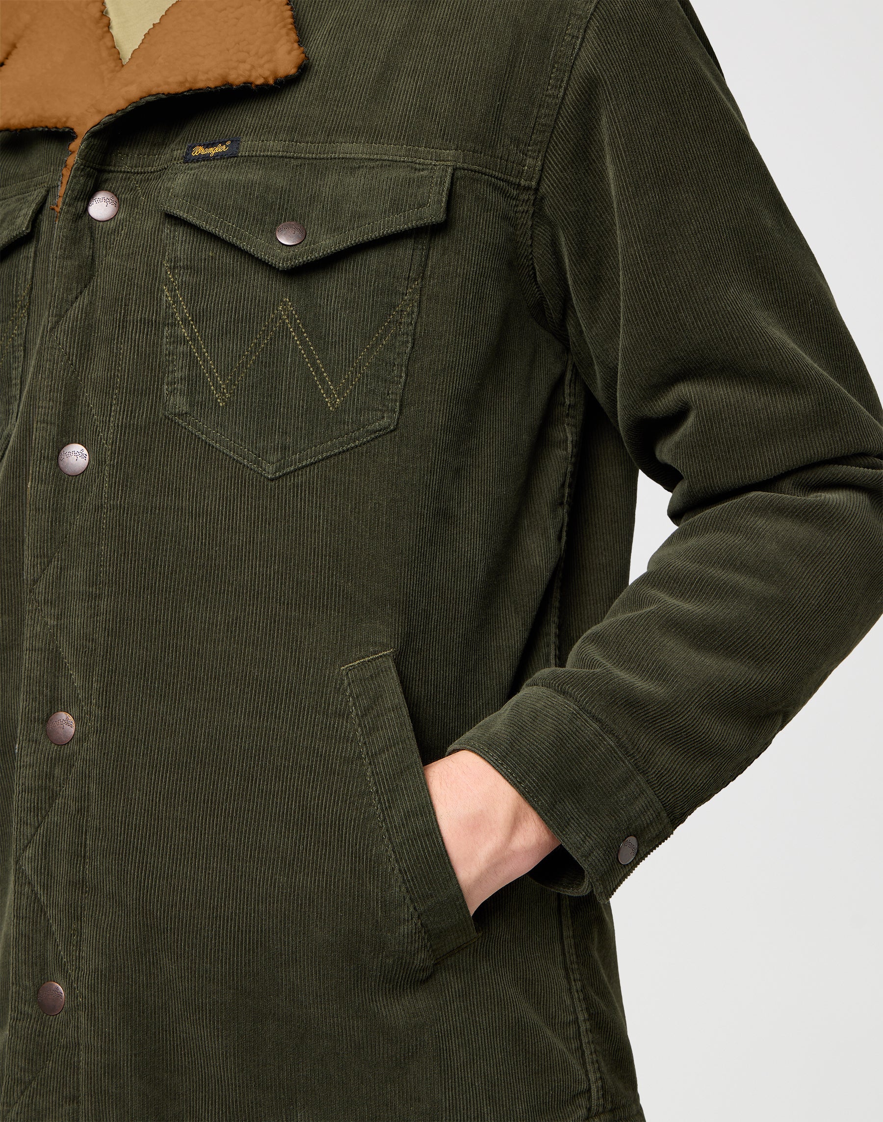 Wrange Coat in Forest Night