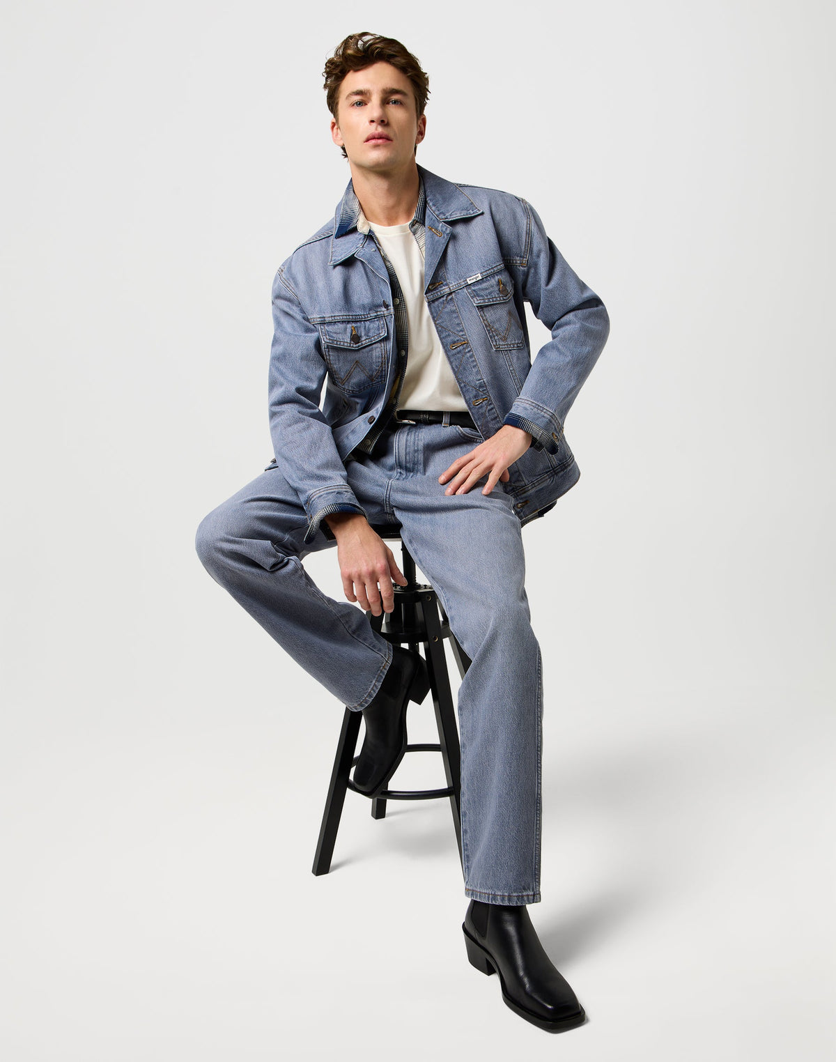 Anti Fit Jacket in Light Ice