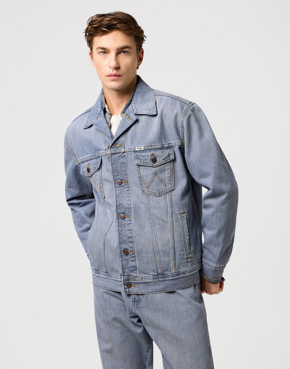 Anti Fit Jacket in Light Ice