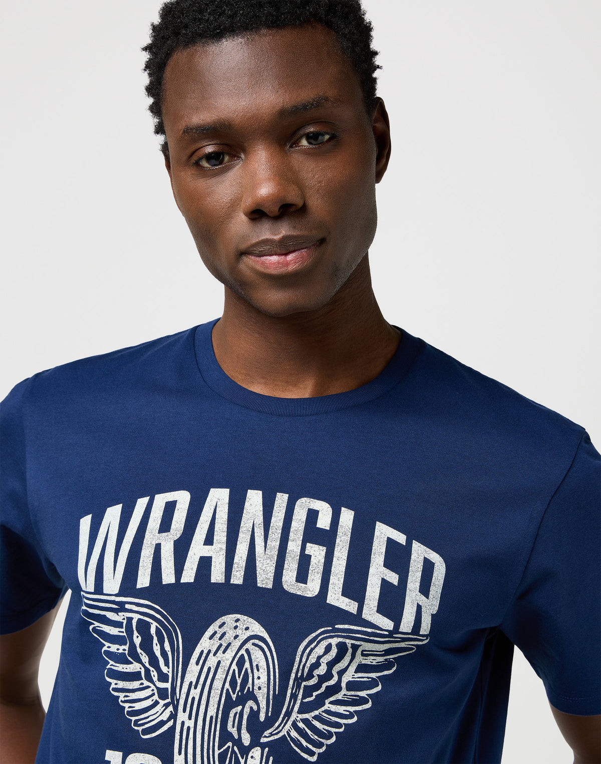 Americana Tee in Navy